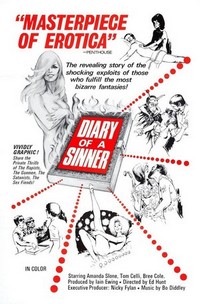 Diary of a Sinner (1974) - poster