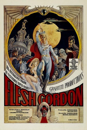 Flesh Gordon (1974) - poster