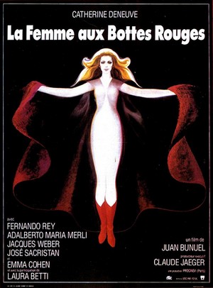 La Femme aux Bottes Rouges (1974) - poster