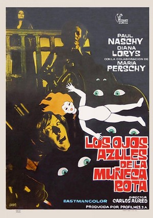 Los Ojos Azules de la Muñeca Rota (1974) - poster