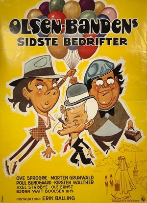 Olsen-Bandens Sidste Bedrifter (1974) - poster