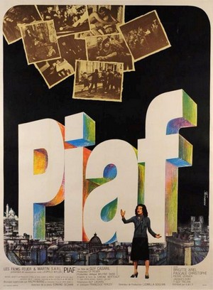 Piaf (1974) - poster