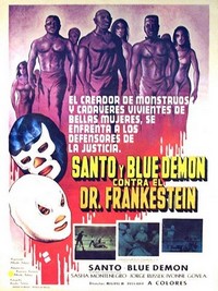 Santo y Blue Demon contra el Doctor Frankenstein (1974) - poster