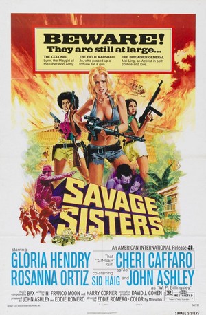 Savage Sisters (1974) - poster