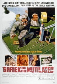 Shriek of the Mutilated (1974) - poster