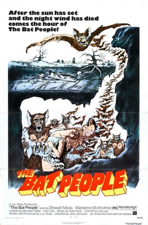 The Bat People (1974) - poster