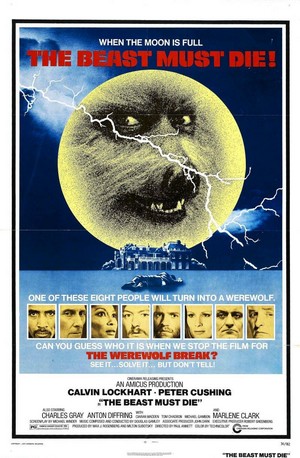 The Beast Must Die (1974) - poster