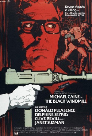 The Black Windmill (1974) - poster