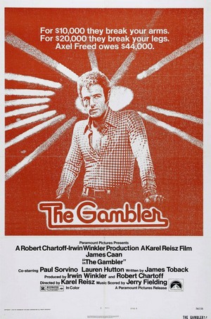 The Gambler (1974) - poster