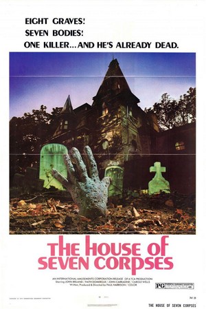 The House of Seven Corpses (1974) - poster