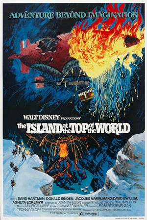 The Island at the Top of the World (1974) - poster