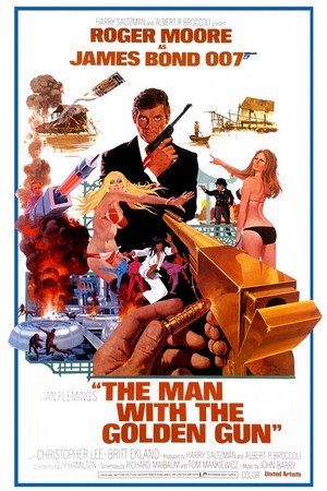 The Man with the Golden Gun (1974) - poster