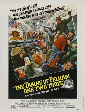The Taking of Pelham One Two Three (1974) - poster