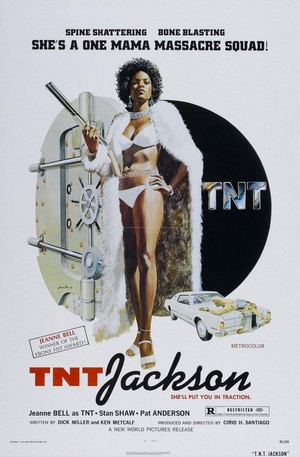 TNT Jackson (1974) - poster