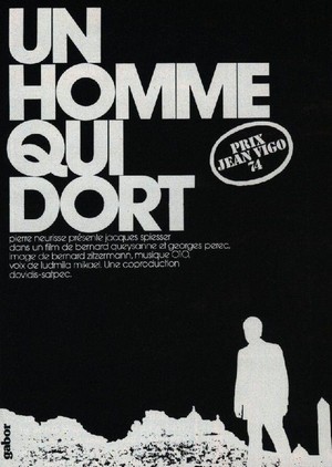 Un Homme Qui Dort (1974) - poster