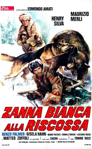 Zanna Bianca alla Riscossa (1974) - poster