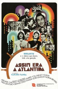 Assim Era a Atlântida (1975) - poster