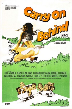 Carry On Behind (1975) - poster