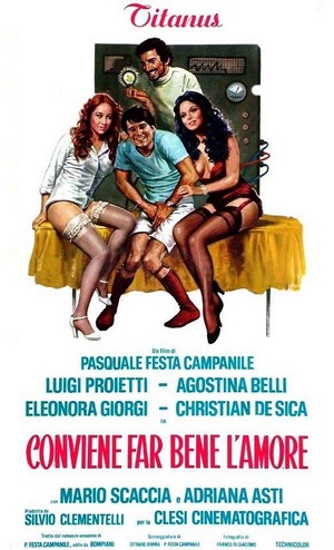 Conviene far Bene l'Amore (1975) - poster