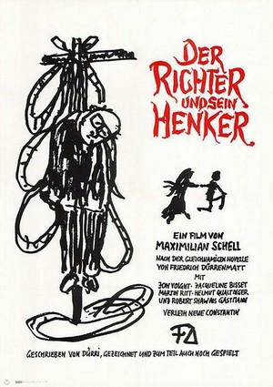 Der Richter und Sein Henker (1975) - poster