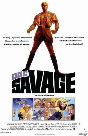 Doc Savage: The Man of Bronze (1975) - poster