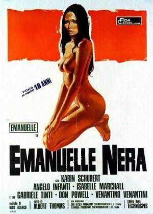 Emanuelle Nera (1975) - poster