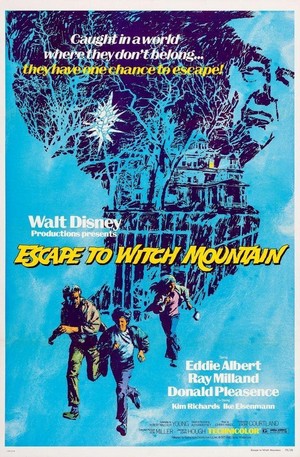 Escape to Witch Mountain (1975) - poster