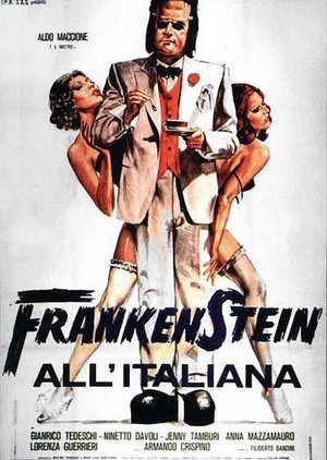 Frankenstein all'Italiana (1975) - poster