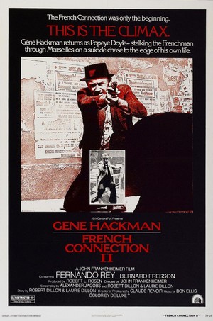French Connection II (1975) - poster