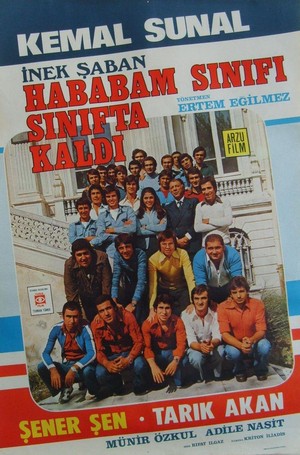 Hababam Sinifi Sinifta Kaldi (1975) - poster