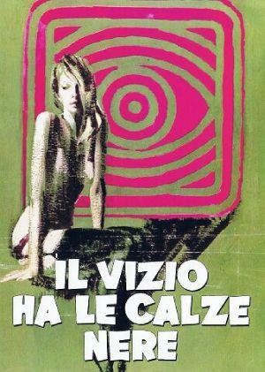 Il Vizio Ha le Calze Nere (1975) - poster