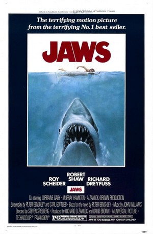 Jaws (1975) - poster
