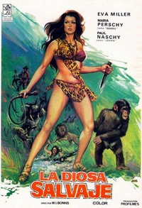 La Diosa Salvaje (1975) - poster