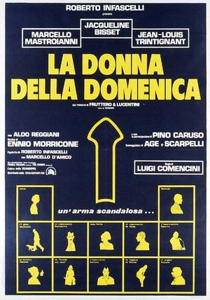 La Donna della Domenica (1975) - poster