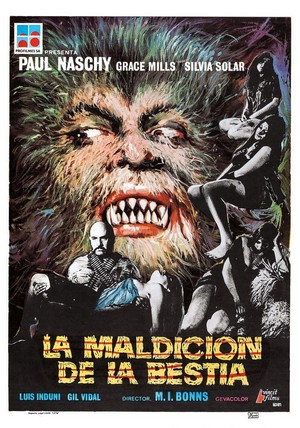La Maldición de la Bestia (1975) - poster