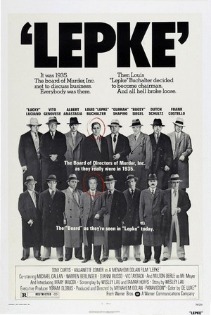 Lepke (1975) - poster