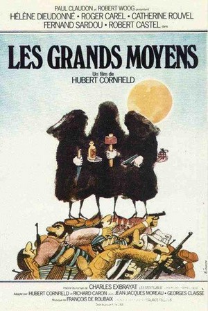 Les Grands Moyens (1975) - poster