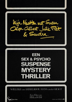 Mijn Nachten met Susan, Olga, Albert, Julie, Piet & Sandra (1975) - poster