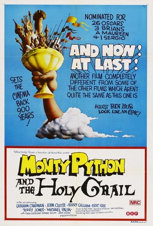 Monty Python and the Holy Grail (1975) - poster