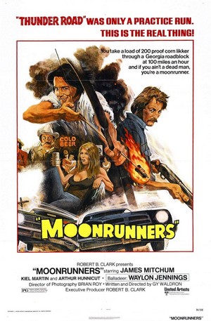 Moonrunners (1975) - poster