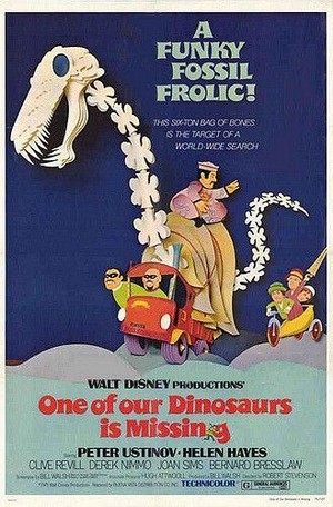One of Our Dinosaurs Is Missing (1975) - poster