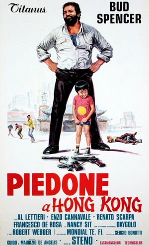 Piedone a Hong Kong (1975) - poster