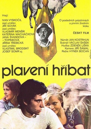 Plavení Hríbat (1975) - poster