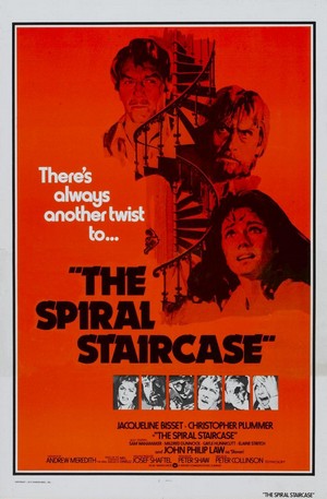 The Spiral Staircase (1975) - poster
