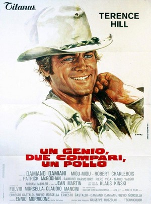 Un Genio, Due Compari, un Pollo (1975) - poster