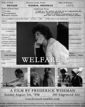 Welfare (1975) - poster