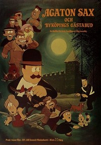 Agaton Sax och Byköpings Gästabud (1976) - poster