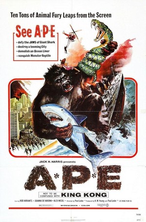 Ape (1976) - poster