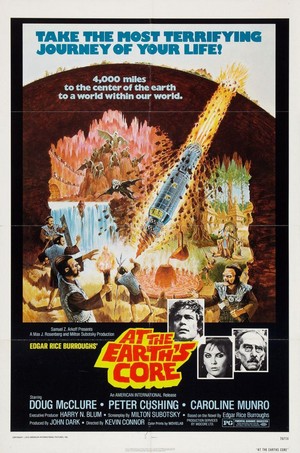 At the Earth's Core (1976) - poster