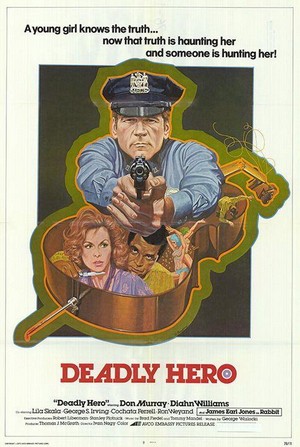 Deadly Hero (1976) - poster